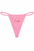 "LET THEM EAT" thong