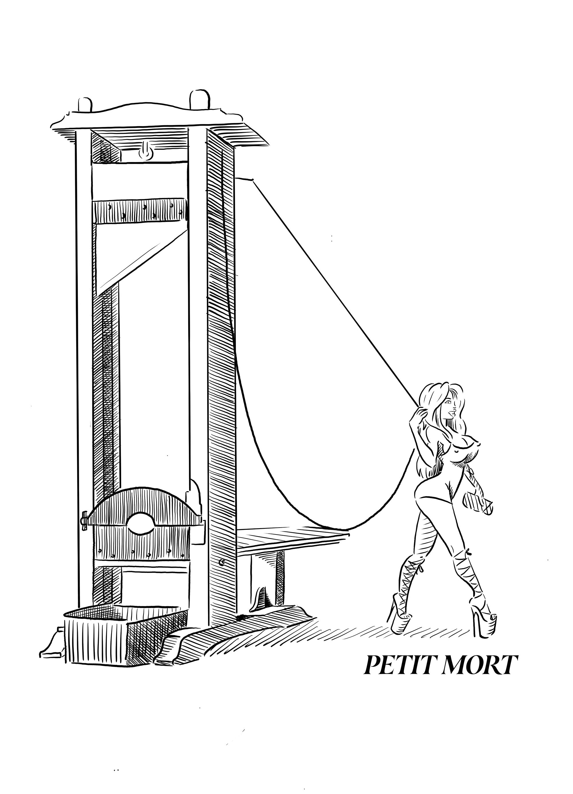 GUILLOTINE baby tee