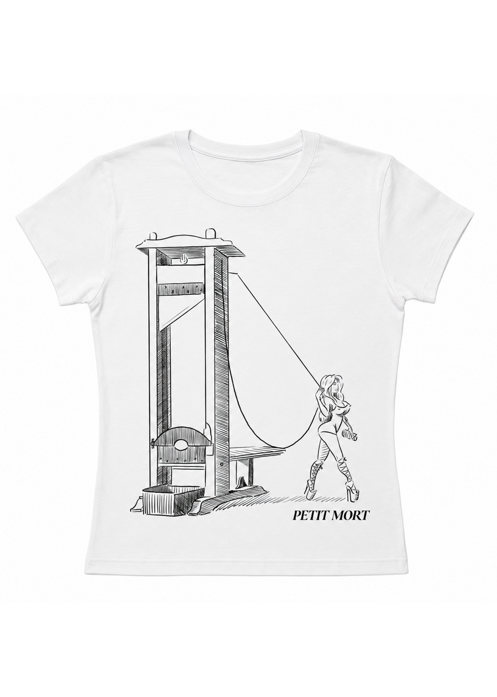 GUILLOTINE baby tee