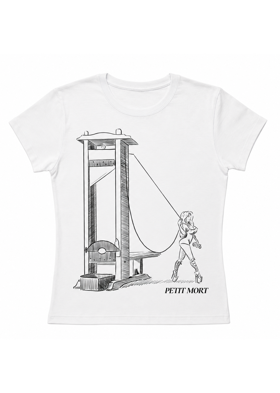 GUILLOTINE baby tee