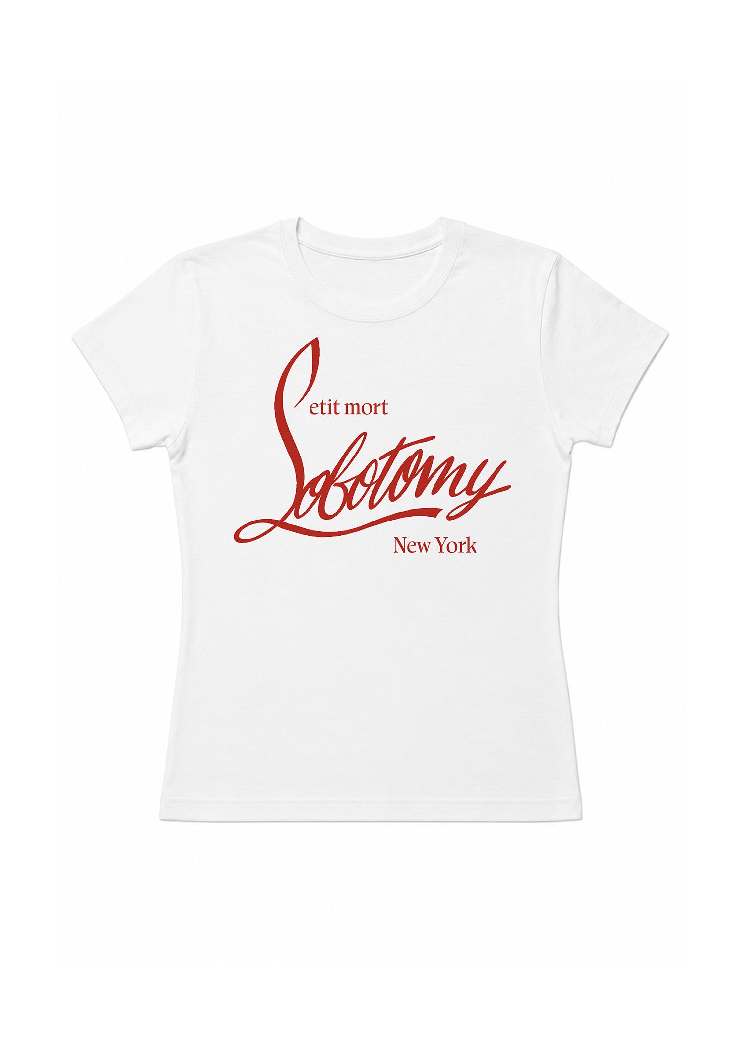 DESIGNER LOBOTOMY baby tee
